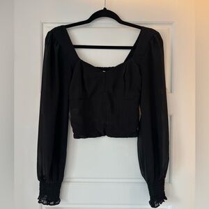Abercrombie & Fitch Black Blouse